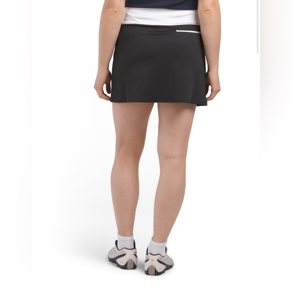 GOLFTINI Multicolor Stability Pull On A-Line Mini Skort - Picture 2 of 6